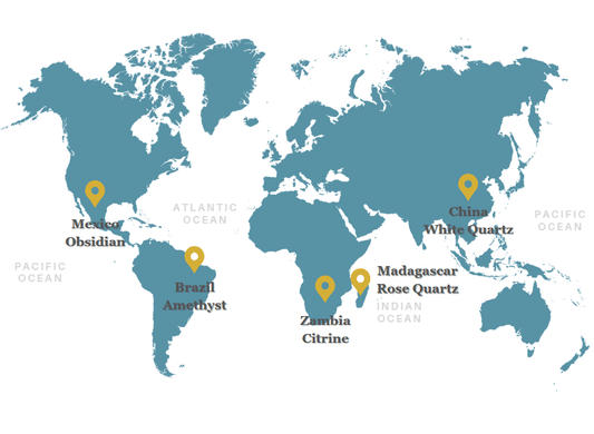 Healing and Quality: Finest Crystals Sourced from Around the World