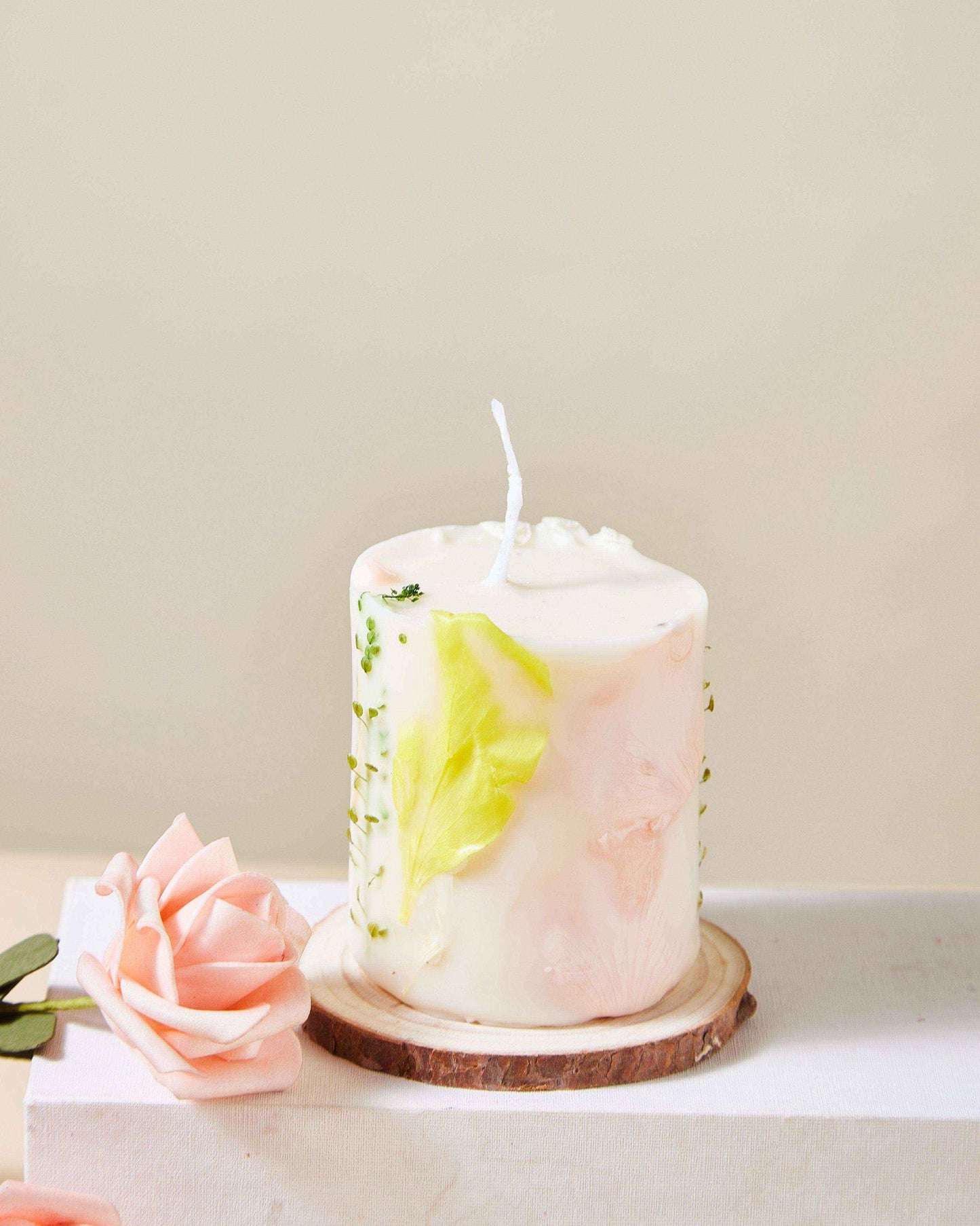 Floral Harmony Serenity Candle - Cherish And Love