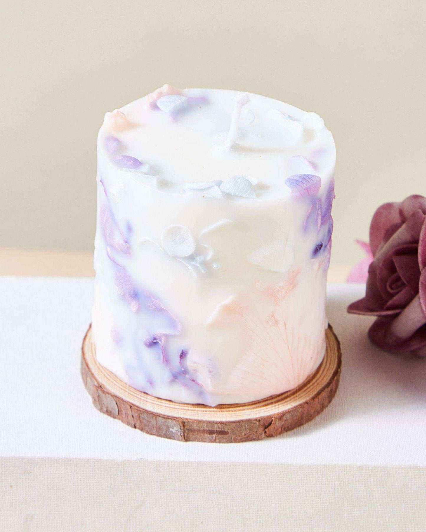 Confident Aura Blossom Serenity Candle Trio Set - Cherish And Love