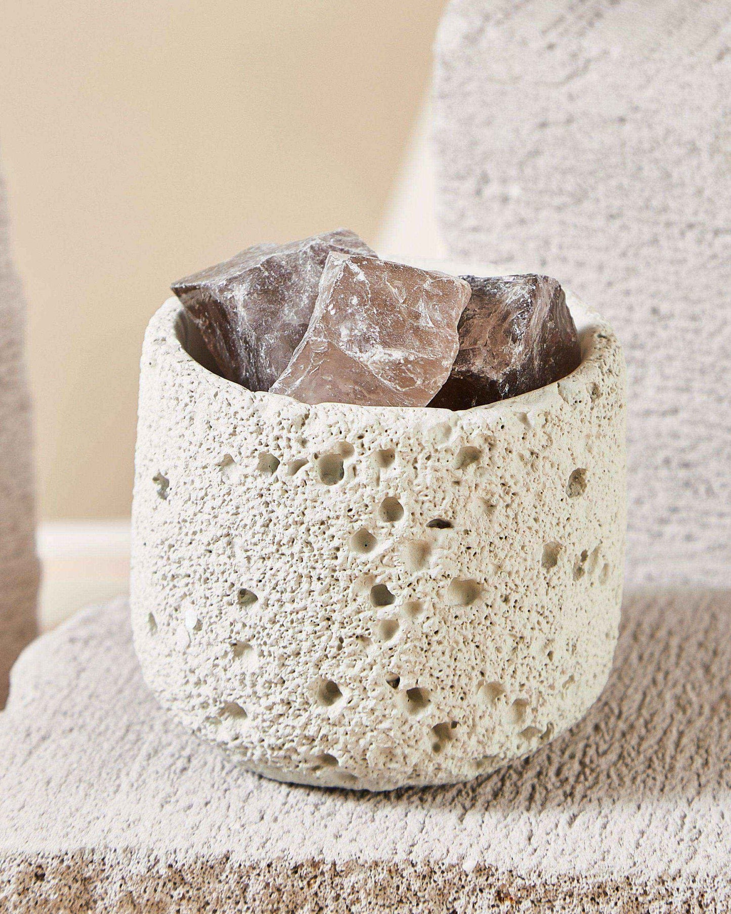 Smoky Quartz Meteor-Shaped Cup - Cherish And Love