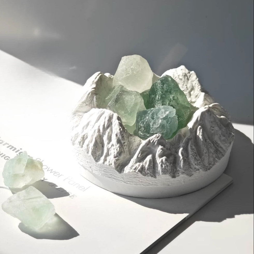 Snow Mountain Green Quartz