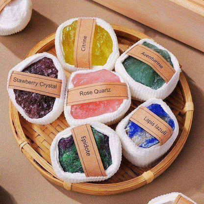 20 Hand-Selected Crystal Set Luxe Wooden Box - Cherish And Love