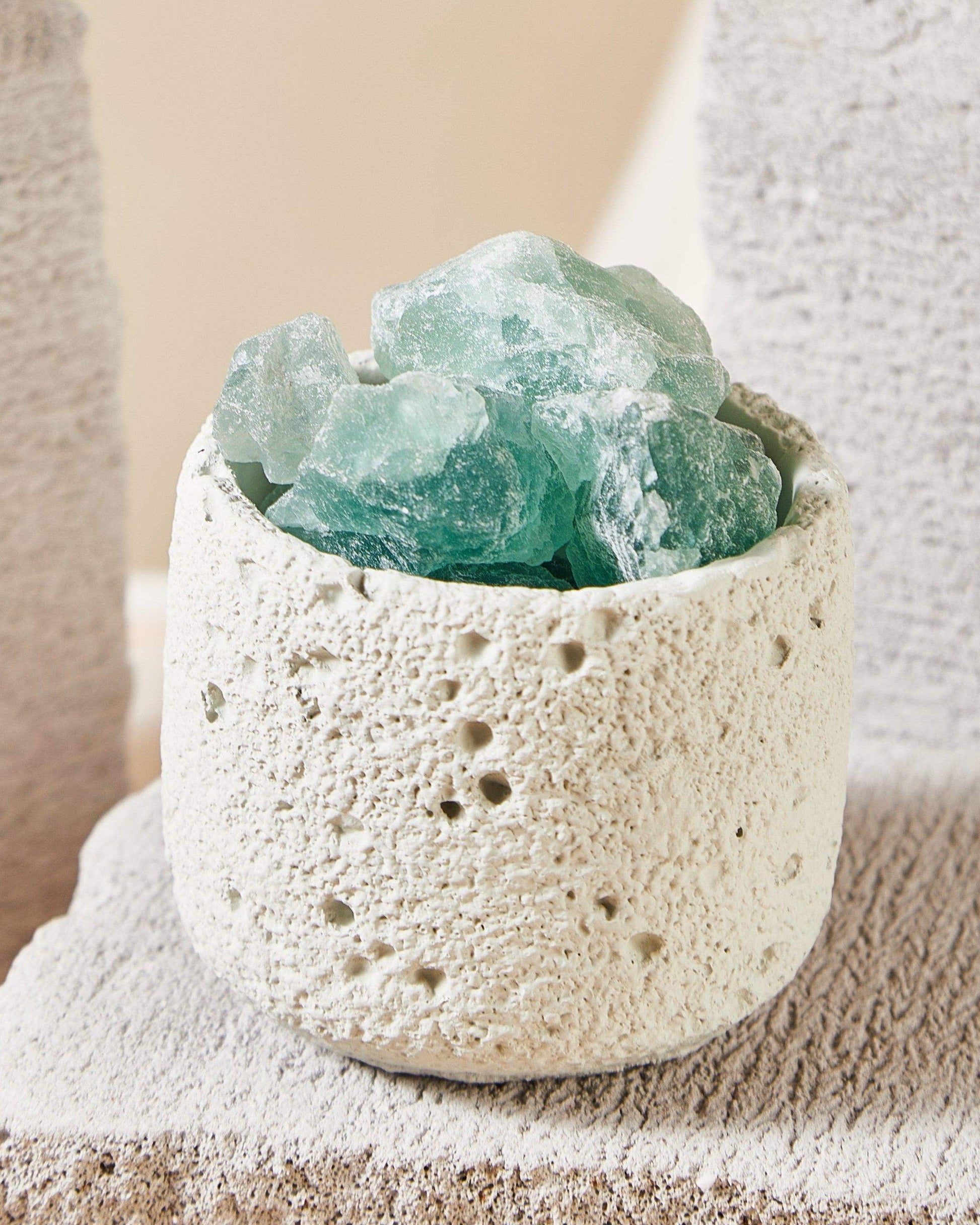 Green Quartz Meteor-Shaped Cup - Cherish And Love