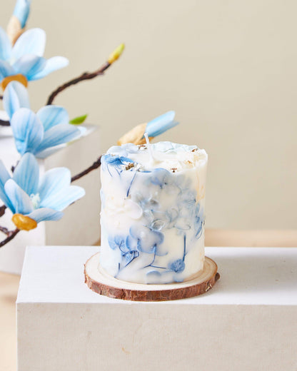 Ocean Mist Blossom Serenity Candle - Cherish And Love