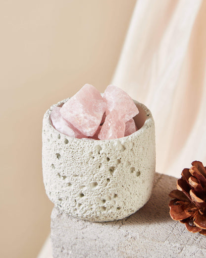 Rose Quartz Meteor-Shaped Cup - Cherish And Love