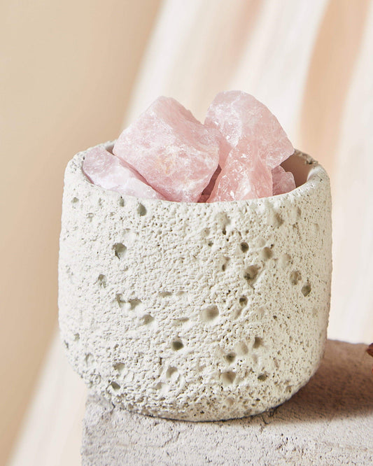 Rose Quartz Meteor-Shaped Cup - Cherish And Love