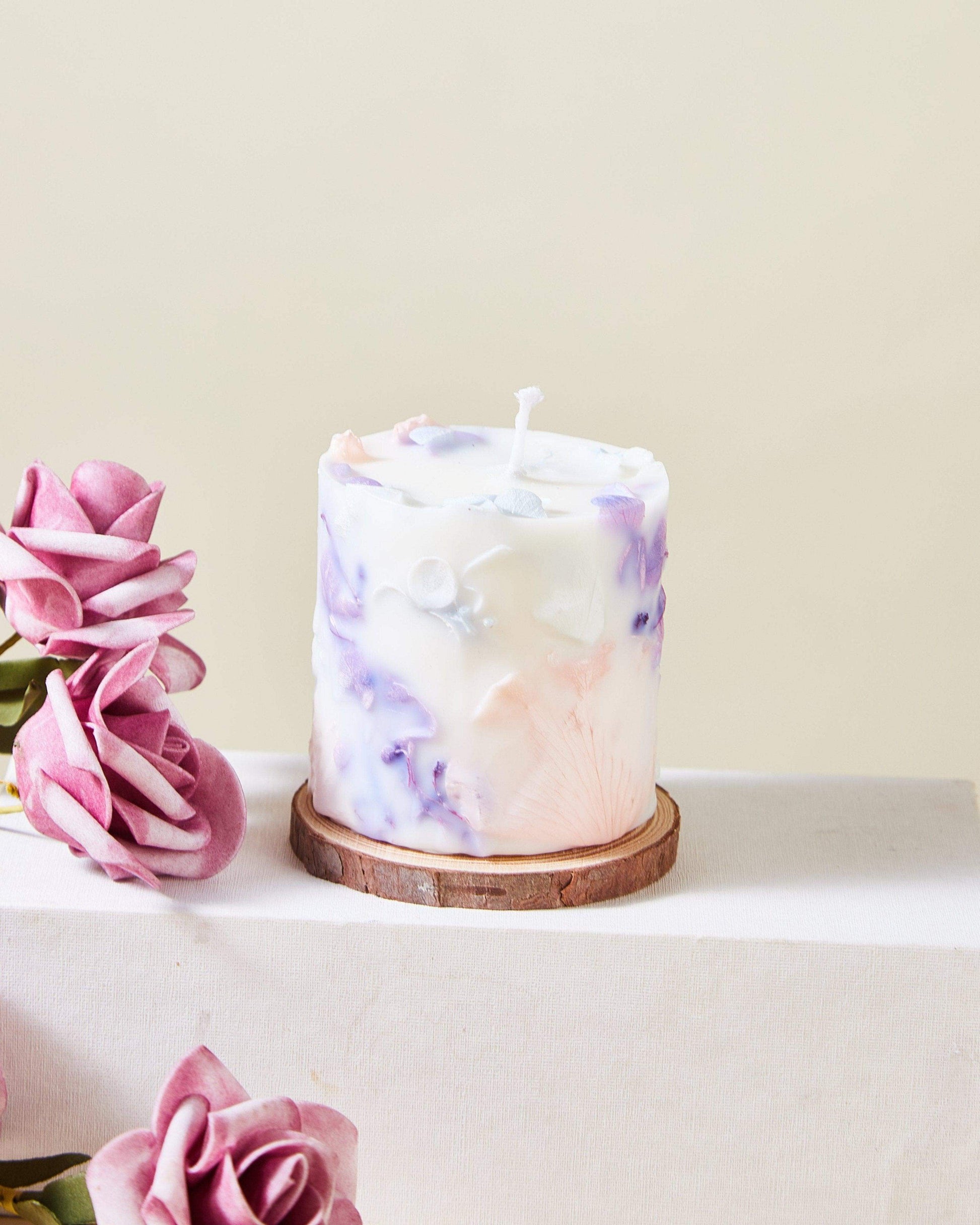 Rose Whisper Blossom Serenity Candle - Cherish And Love