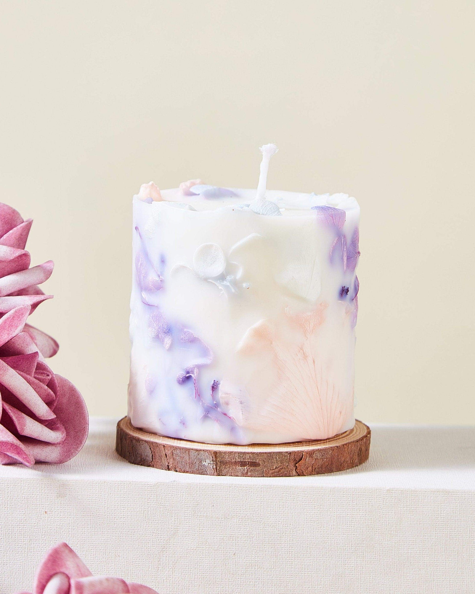 Lavender Dreams Blossom Serenity Candle Trio Set - Cherish And Love