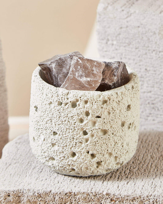 Smoky Quartz Meteor-Shaped Cup - Cherish And Love