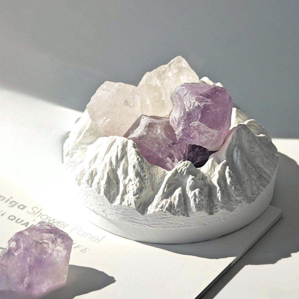 Snow Mountain Amethyst - Cherish And Love