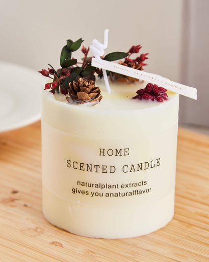 Eucalyptus Thin Leaf Floral Harmony Candle - Cherish And Love