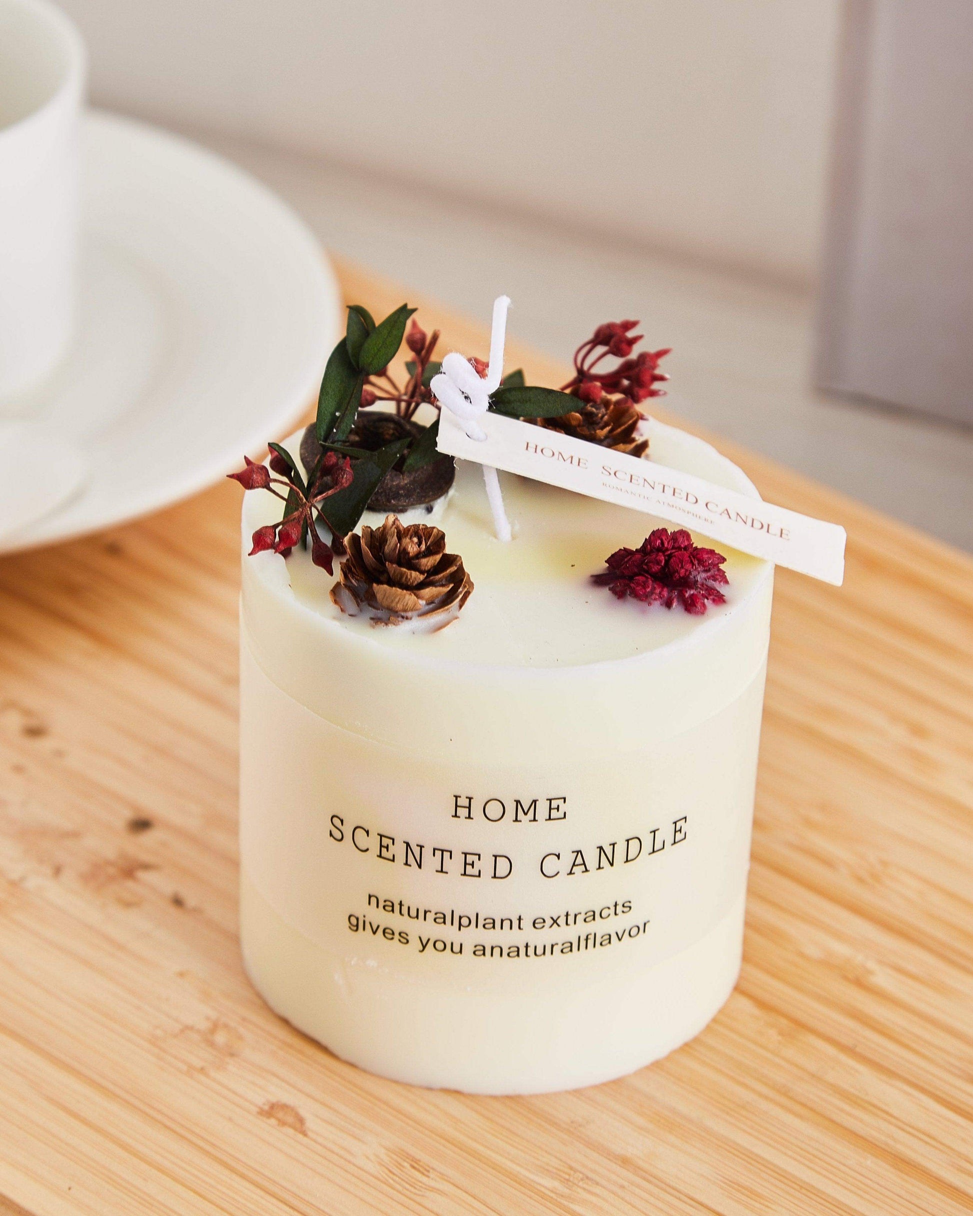 Eucalyptus Thin Leaf Floral Harmony Candle - Cherish And Love