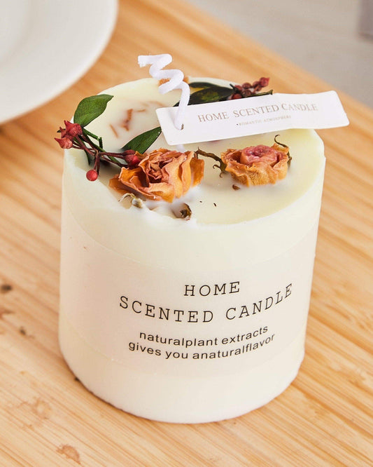 Timeless Rose Floral Harmony Candle - Cherish And Love