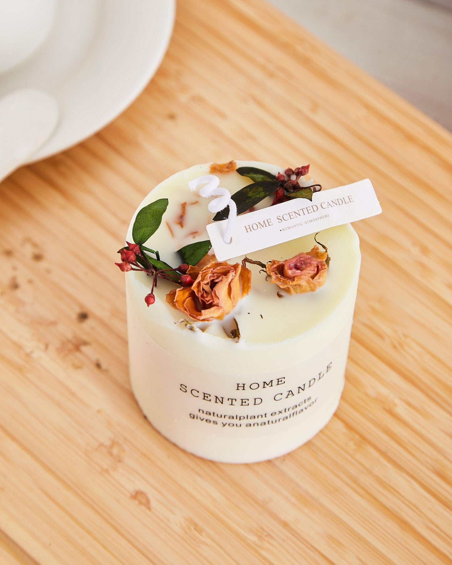 Timeless Rose Floral Harmony Candle - Cherish And Love