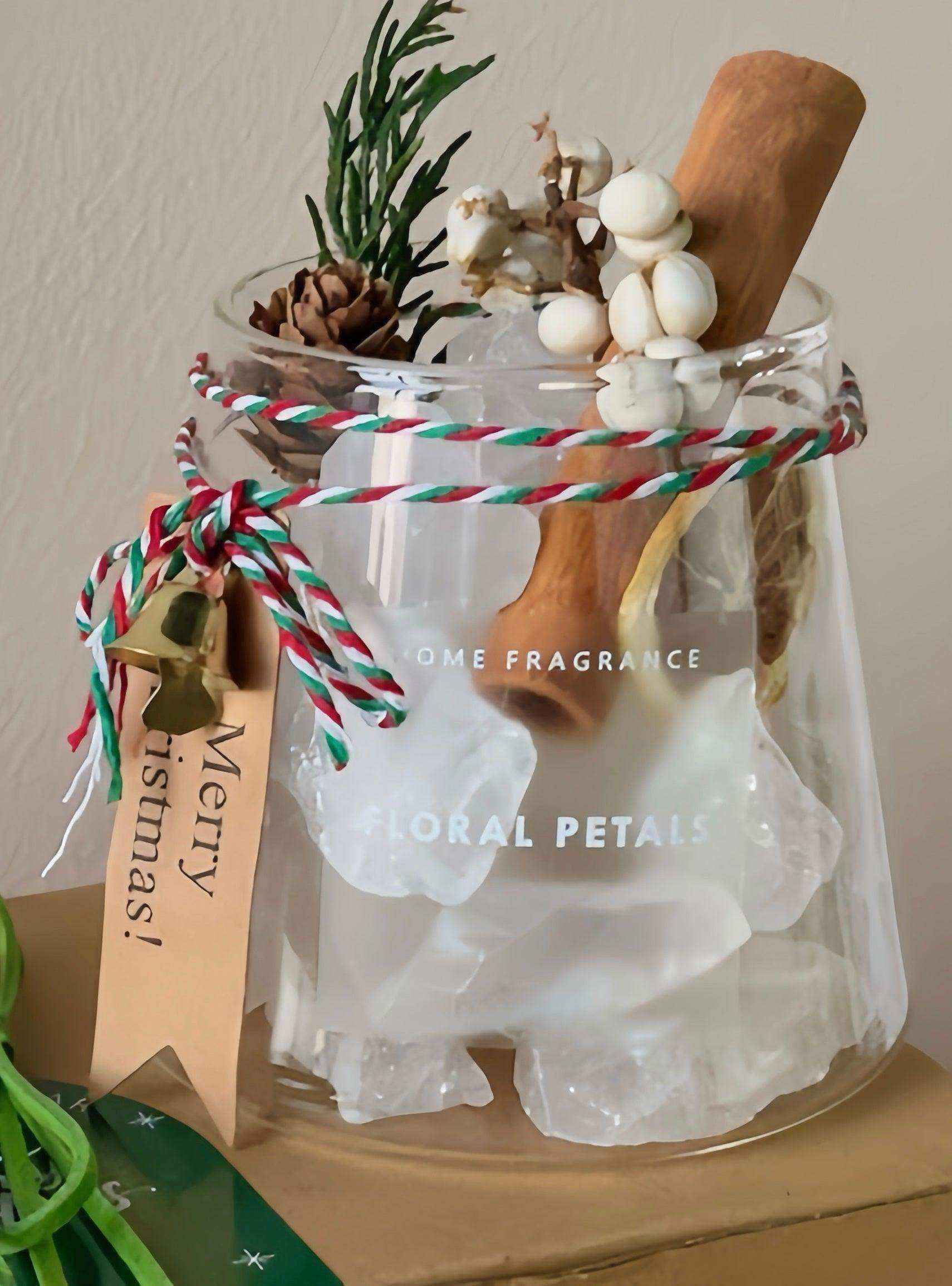 White Quartz Christmas Festive Decor - Cherish And Love